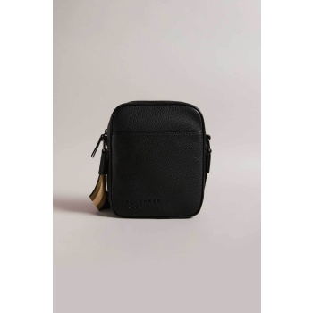 ted baker ανδρικό faux leather τσαντάκι crossbody `kiian` 