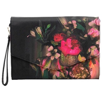 ted baker γυναικείος φάκελος με floral print `safiah` 