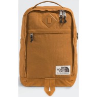 the north face backpack αδιάβροχο με logo patch - nf0a52vqhfq1 μουσταρδί