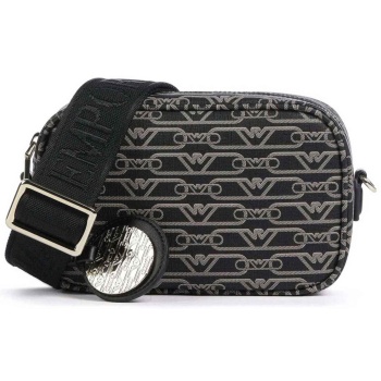 emporio armani γυναικεία τσάντα crossbody με all-over logo