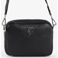 gaudi ανδρικό τσαντάκι crossbody με μεταλλικό λογότυπο - v4ai-11917 μαύρο