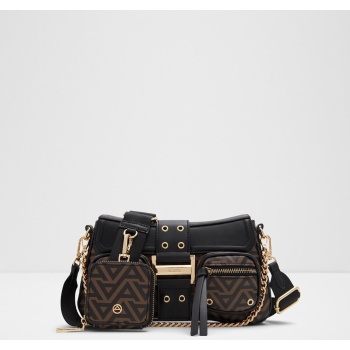 aldo γυναικεία τσάντα crossbody `cargo` - cargo καφέ