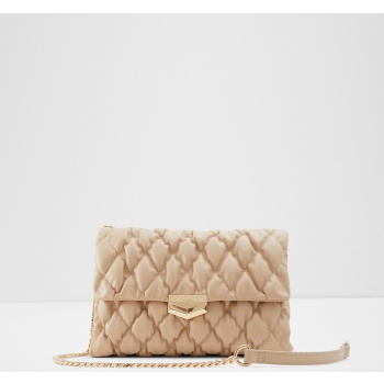 aldo γυναικεία τσάντα crossbody `golspie` - golspie μπεζ