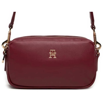 tommy hilfiger γυναικεία τσάντα crossbody με μεταλλικό