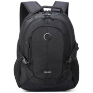 delsey unisex σακίδιο πλάτης με τσέπες στο πλάι και θήκη για laptop 15.6`` `element navigator` - 064