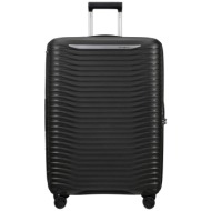 samsonite unisex βαλίτσα trolley hard expandable `upscape` 75 x 51 x 30 - 33 cm - 143110 μαύρο