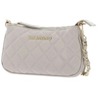 valentino γυναικεία τσάντα ώμου/crossbody καπιτονέ με μεταλλικό λογότυπο `ocarina` - 17lvbs3kk24r/oc