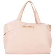 valentino γυναικεία τσάντα ώμου με μεταλλικό λογότυπο `blossom` - 17lvbs8p205/blo μπεζ