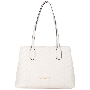 valentino γυναικεία τσάντα shopper καπιτονέ με μεταλλικό