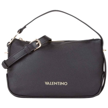 valentino γυναικεία τσάντα ώμου/crossbody με μεταλλικό