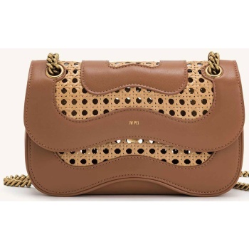 jw pei γυναικεία τσάντα crossbody `tina` - 1c79-32 καφέ