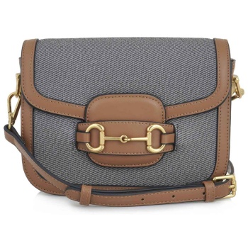 exe γυναικεία τσάντα crossbody με διχρωμία - u6700181945r