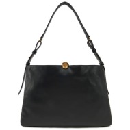 furla γυναικεία δερμάτινη τσάντα ώμου `sfera soft large` - wb01365-bx3168o6000 μαύρο