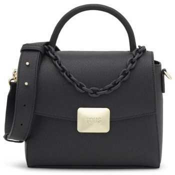 tous γυναικεία τσάντα crossbody με μεταλλικό λογότυπο