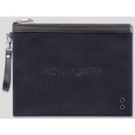 ron dorff ανδρικό τσαντάκι χειρός `city pocket` - 18bg180 μαύρο