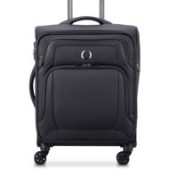 delsey βαλίτσα καμπίνας slim `optimax black` 55 x 40.5 x 21.5 cm - 328580300t9