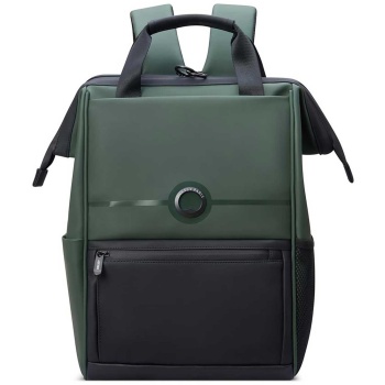 delsey unisex backpack 38.5 x 35 x 17.5 cm `turenne green`