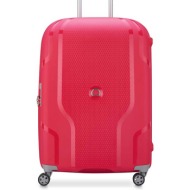 delsey unisex βαλίτσα καμπίνας slim 70 x 47,5 x 28,5 cm `clavel magenta` - 384582024mr