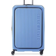 delsey unisex βαλίτσα καμπίνας 76,5 x 50 x 32,5 cm `securitime zip lavender blue` - 217382432