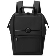 delsey unisex backpack 38,5 x 35 x 17,5 cm `turenne black` - 163261000