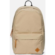 timberland unisex backpack με logo patch 22 l - tb0a61f3y941 μπεζ
