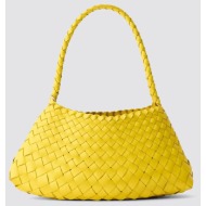 dragon diffusion γυναικεία τσάντα ώμου `rosanna` - 8943 κίτρινο