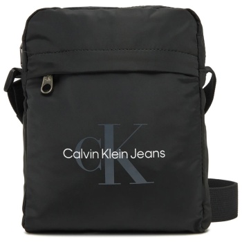 calvin klein ανδρικό τσαντάκι crossbody με λογότυπο 