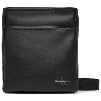 calvin klein ανδρικό τσαντάκι crossbody με λογότυπο 