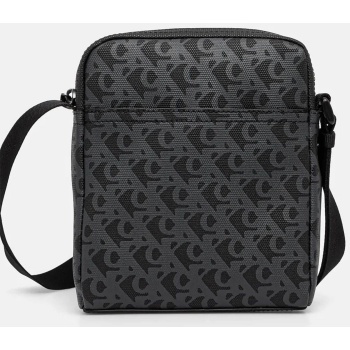 calvin klein ανδρικό τσαντάκι crossbody με all-over print 