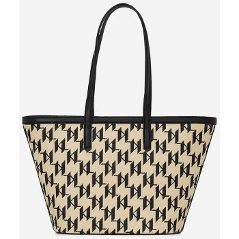 karl lagerfeld γυναικεία τσάντα tote `k/εssential raffia` 
