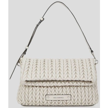karl lagerfeld γυναικεία τσάντα ώμου `k/weave large` 