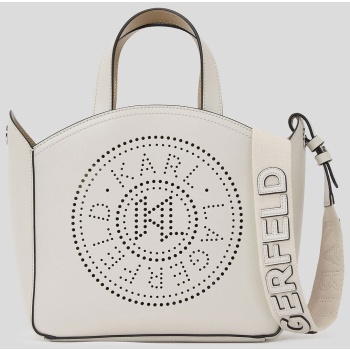 karl lagerfeld γυναικεία τσάντα χειρός `k/circle perforated