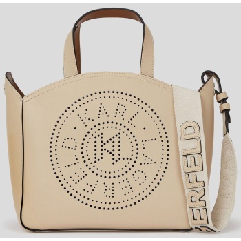 karl lagerfeld γυναικεία τσάντα χειρός `k/circle perforated