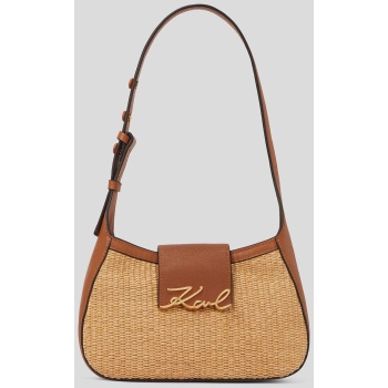 karl lagerfeld γυναικεία τσάντα ώμου `k/signature small