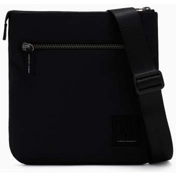armani exchange ανδρικό τσαντάκι crossbody με λογότυπο 