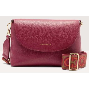 coccinelle γυναικεία τσάντα crossbody `paulina` 