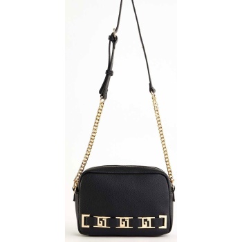 gaudi γυναικεία τσάντα crossbody `doris` - v5ae-12194 μαύρο