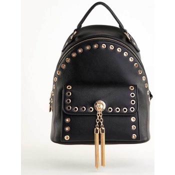 gaudi γυναικείο backpack `diva` - v5ae-12271 μαύρο