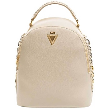 gaudi γυναικείο backpack `diletta` - v5ae-12202 κρέμ