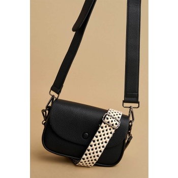 attrattivo γυναικεία τσάντα crossbody με δερμάτινη όψη 