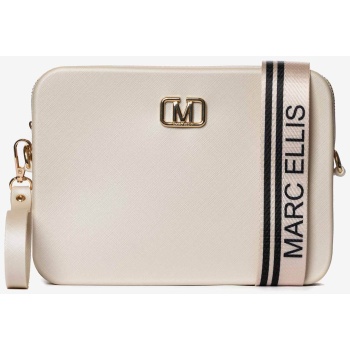 marc ellis γυναικεία τσάντα crossbody με μεταλλικό λογότυπο