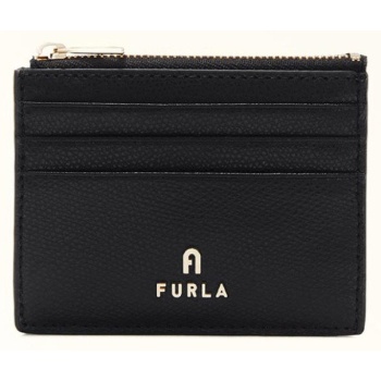 furla γυναικεία δερμάτινη θήκη για κάρτες `camelia small` 
