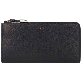 furla γυναικείο δερμάτινο πορτοφόλι μονόχρωμο 