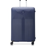delsey unisex βαλίτσα large hard μονόχρωμη με γεωμετρικό σχέδιο `ordener` 77 x 51,5 x 29,5 cm - 3846