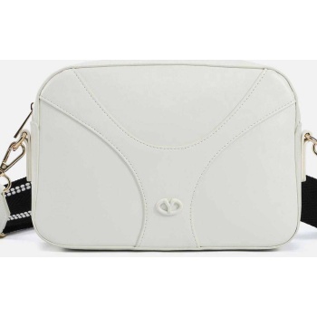 ynot? γυναικεία τσάντα crossbody με ανάγλυφο λογότυπο