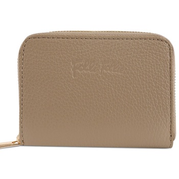 folli follie γυναικείο μικρό πορτοφόλι με φερμουάρ και