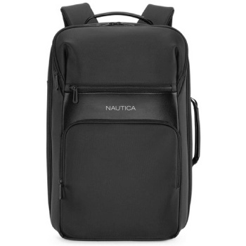 nautica ανδρικό backpack `2940` μαύρο - 2940