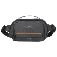 nautica ανδρικό τσαντάκι μέσης/crossbody `2732` ανθρακί - 2732