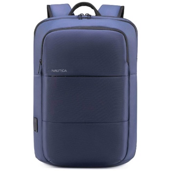 nautica ανδρικό backpack `2942` μπλε - 2942