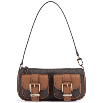 michael kors γυναικεία τσάντα ώμου με all-over monogram και